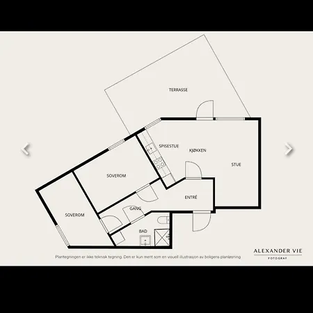 Bright & Spacious 3 Bedroom In Fyllingsdalen, Vestlundveien 24 F, West דירה